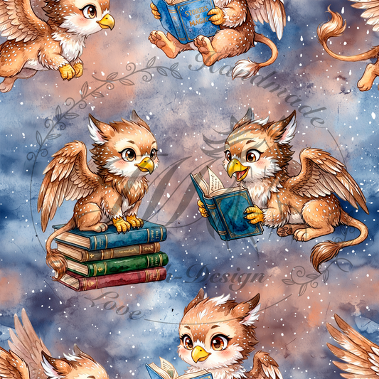 Griffin and his books