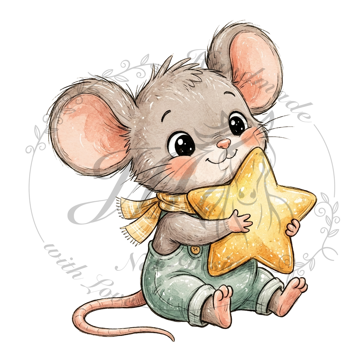 Bügelbild Kleine Sternensammler