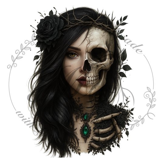 Bügelbild Zwischen Leben und Tod