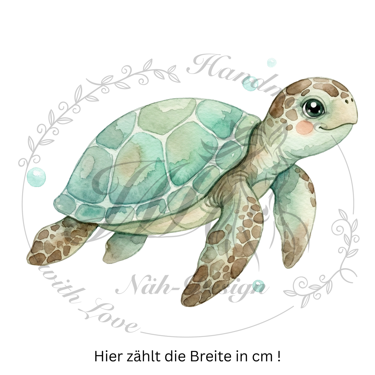 Bügelbild Turtles