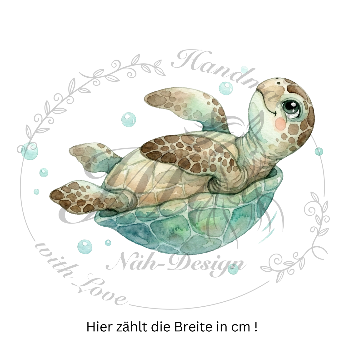 Bügelbild Turtles