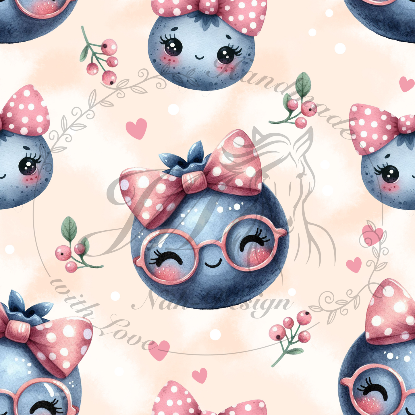 Sweet blueberries - Orange