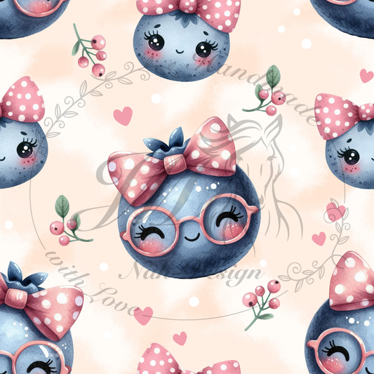 Sweet blueberries - Orange