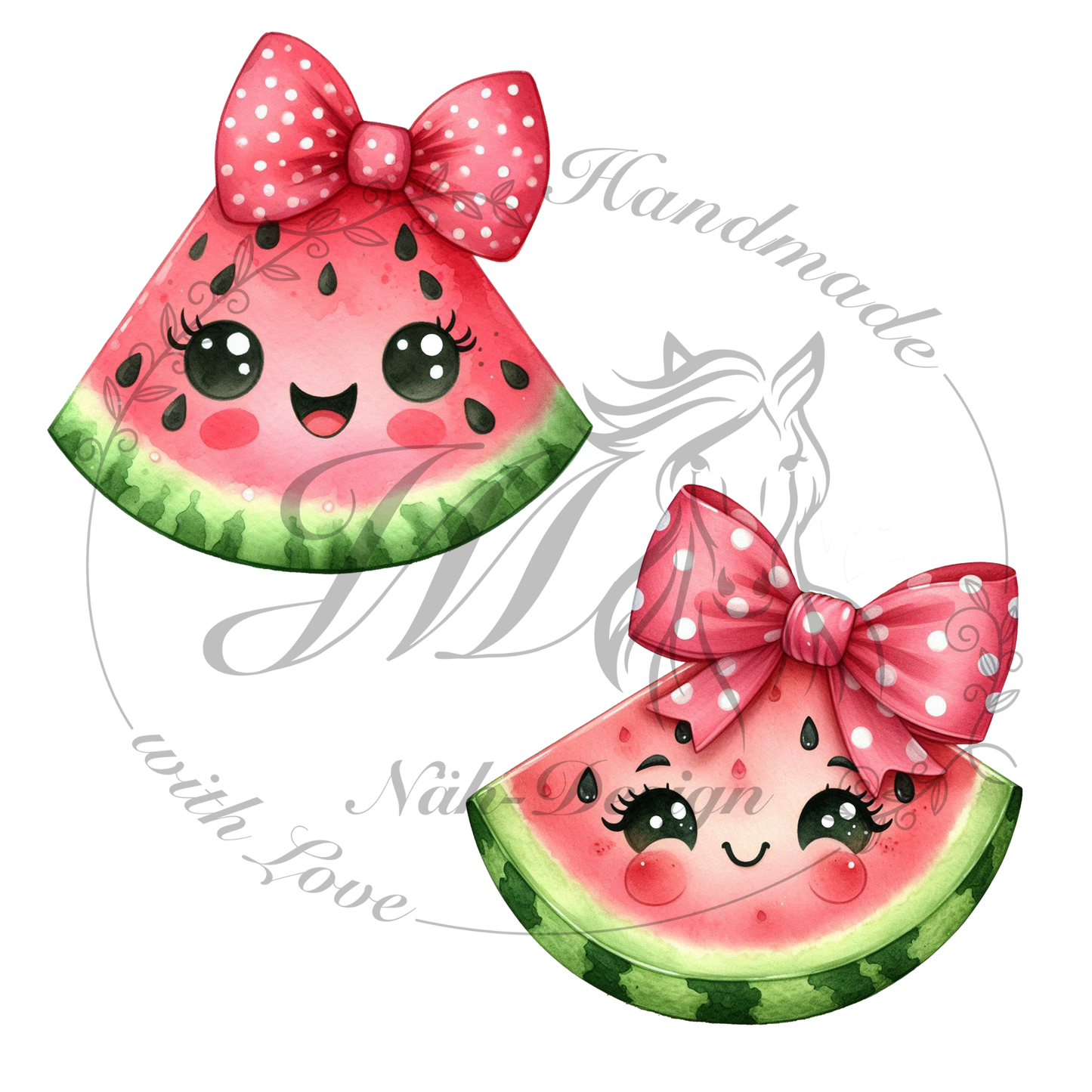 Bügelbild Cute melons