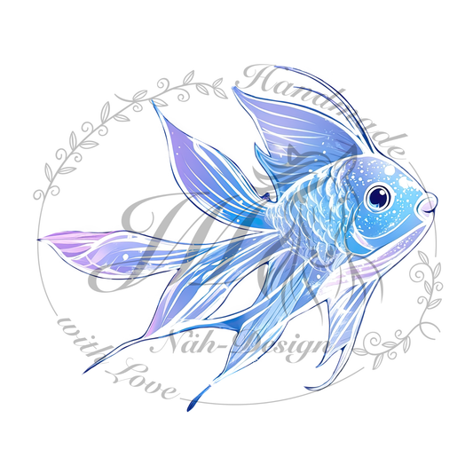 Bügelbild Fische