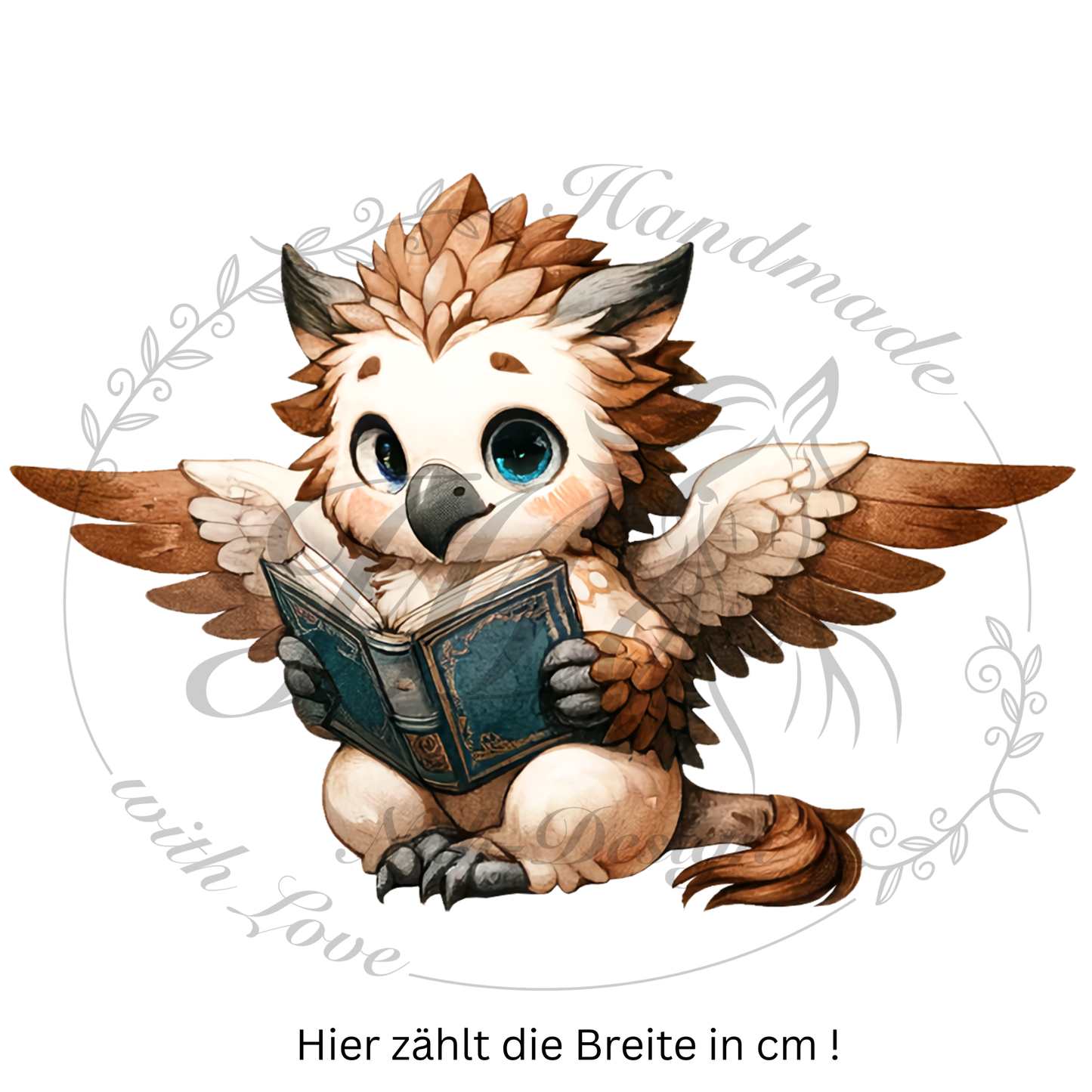 Bügelbild Griffin