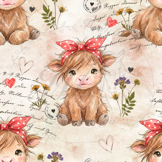 Vintage cow