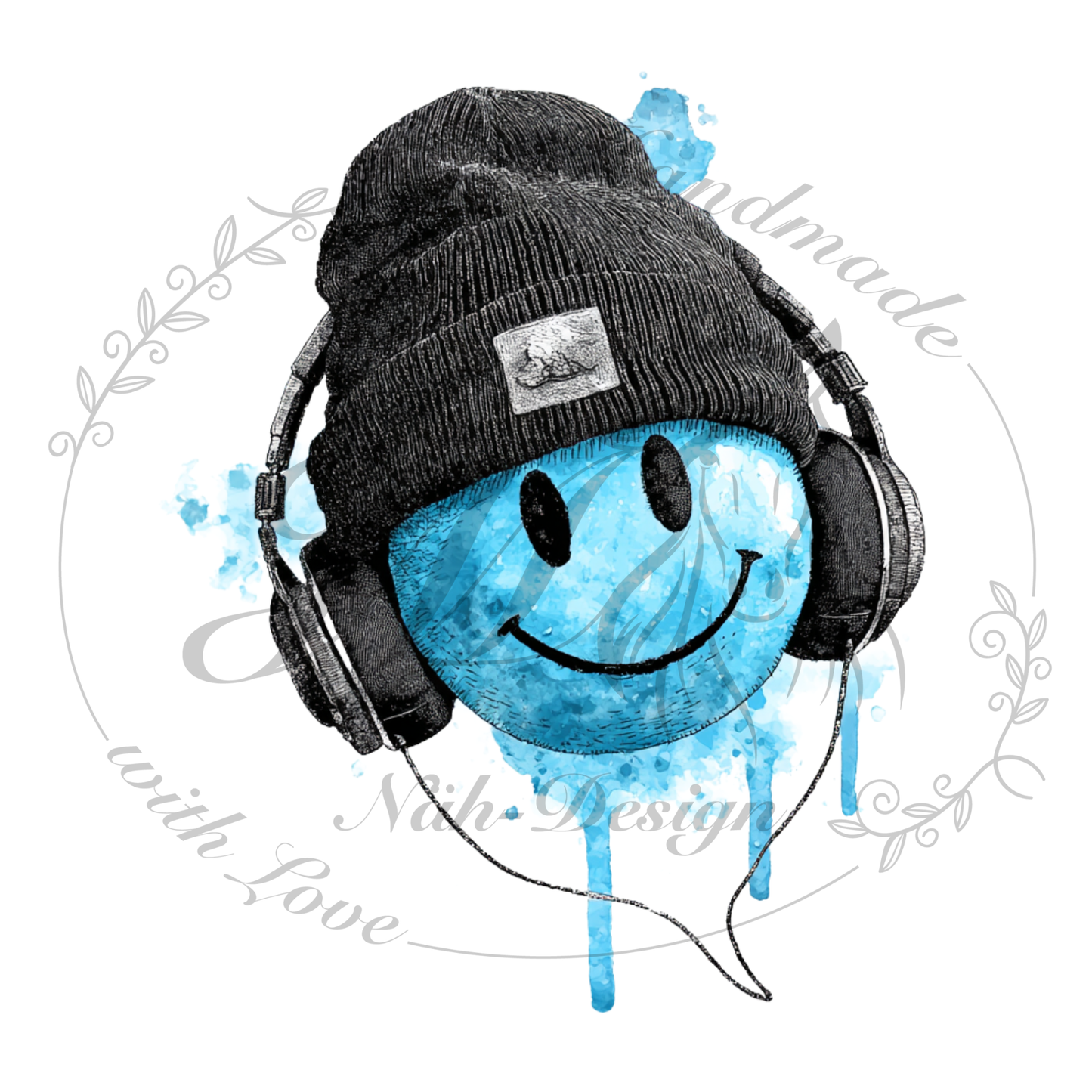 Bügelbild Winter Smileys