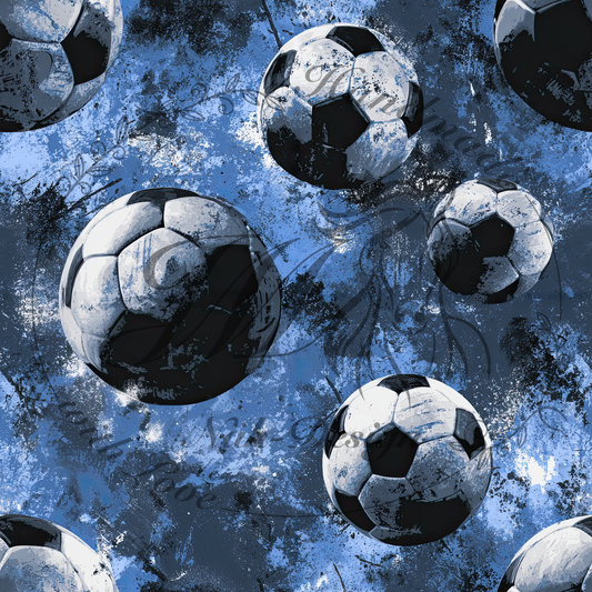 Fußball - Blau