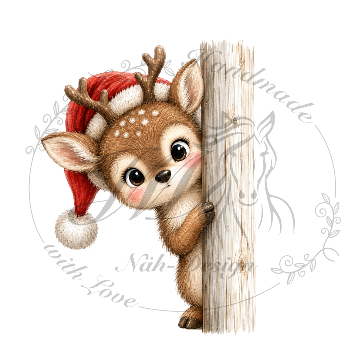 Bügelbild Christmas animals