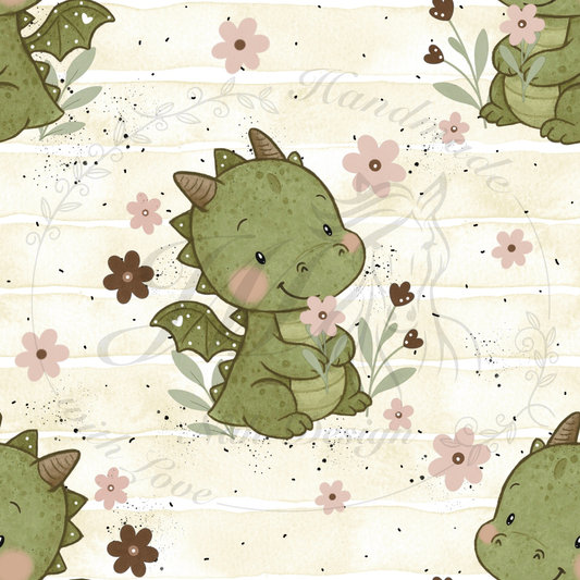 Sweet flower dragon