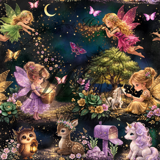 Shimmery forest