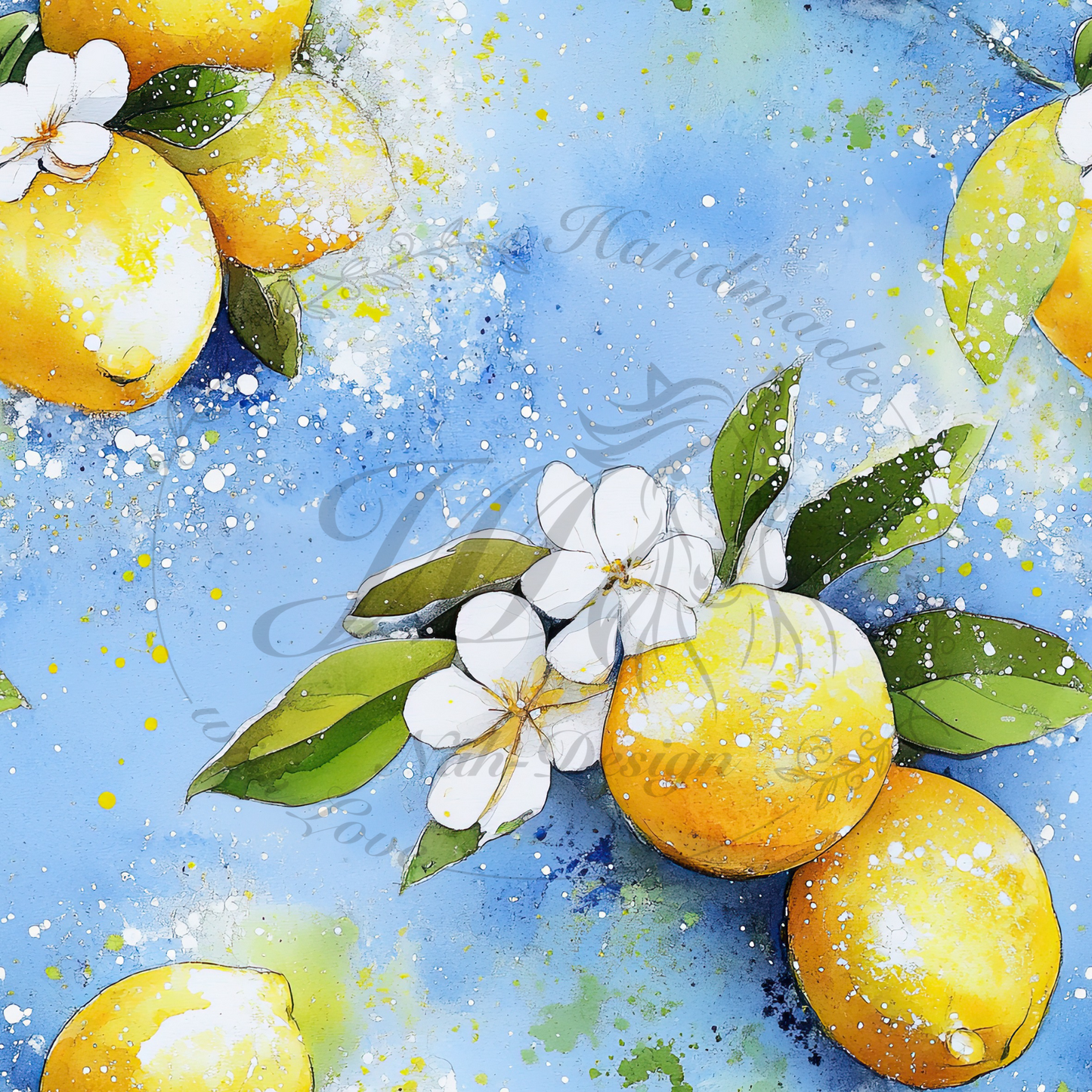 Zitronen - Blau