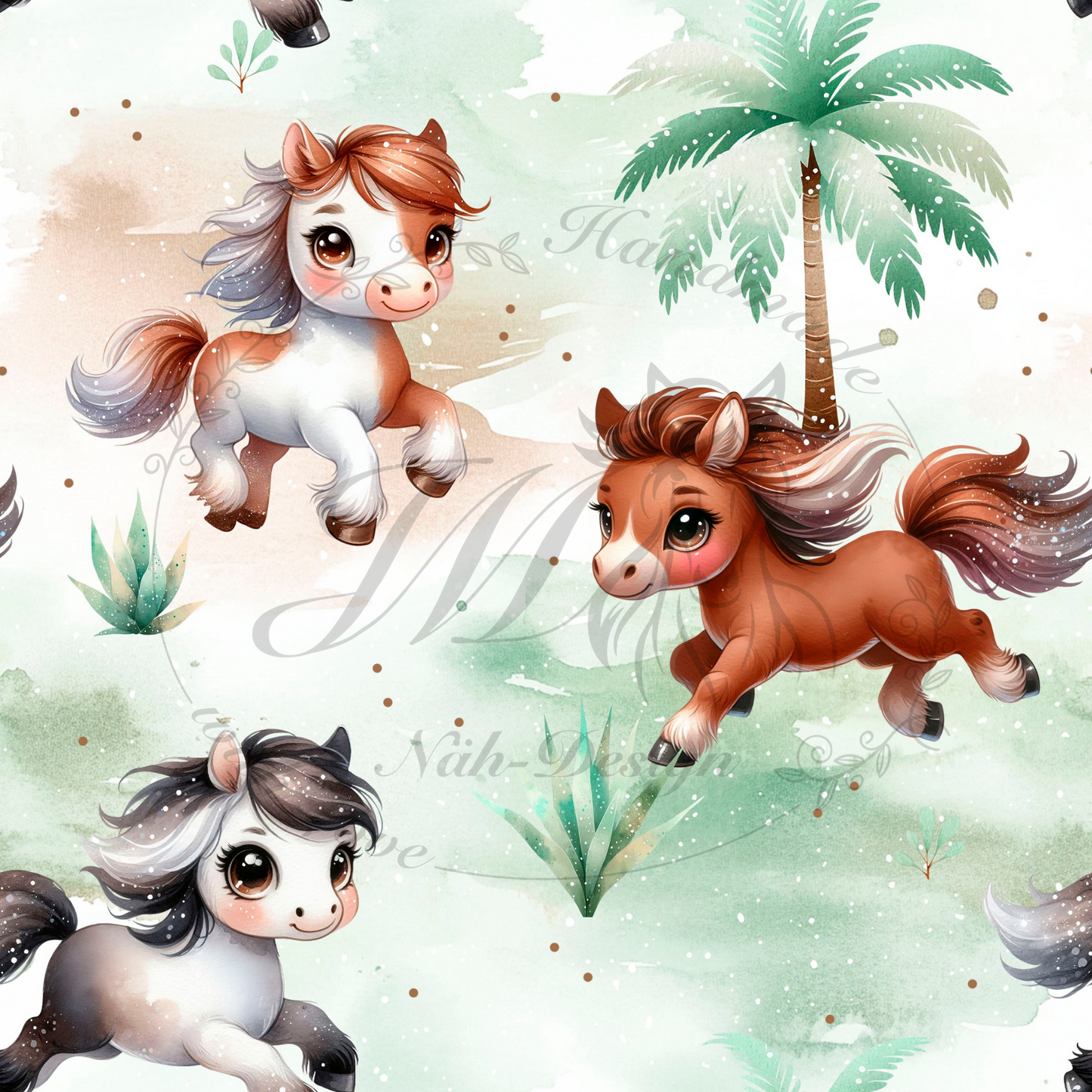 Tropical ponies