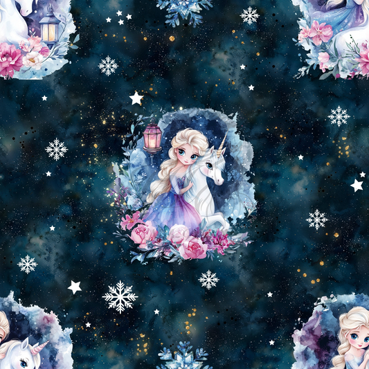 Princess with Unicorn
