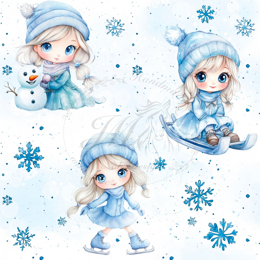 Winter Mädchen