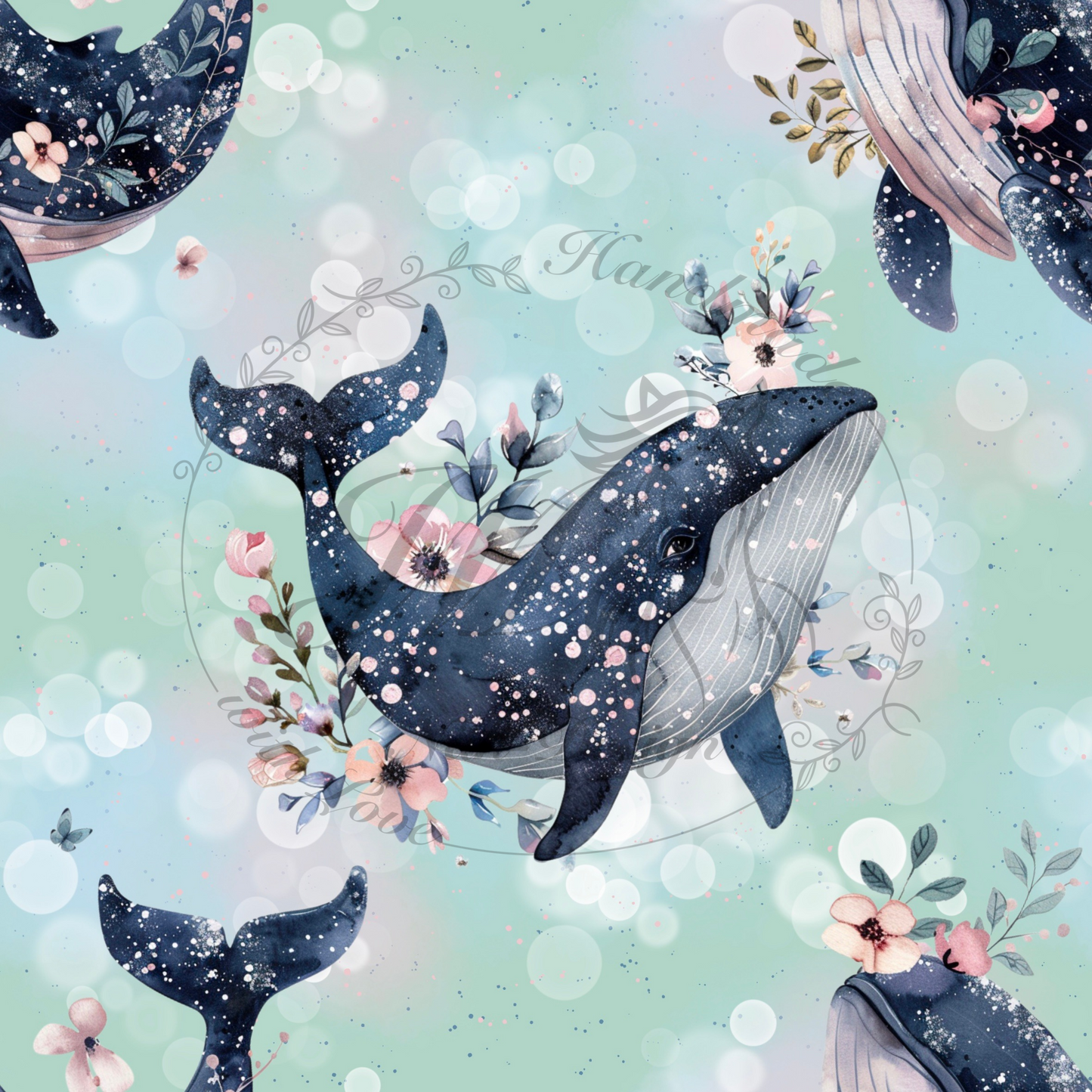 Beautiful blue whale